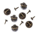 Broach Pins with Pinch Back, 4.5x8mm