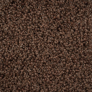 Preciosa 11/0 Seed Beads Dark Brown C/L Terra Intensive