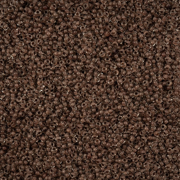 Preciosa 11/0 Seed Beads Dark Brown C/L Terra Intensive