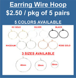 Wire Earring Hoops