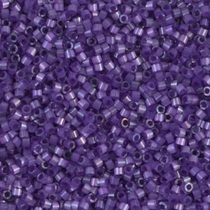 Miyuki Delicas 11/0 - Dyed Purple Silk Satin