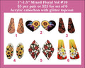 1'' to 1.5'' Florals Vol 10