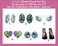1'' to 1.5'' Florals Vol 11