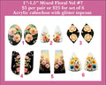 1'' to 1.5'' Florals Vol 7