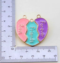 28mmx28mm Shared BFF Heart