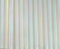 Rows of 30mm Preciosa Czech glass bugle beads in iris crystal