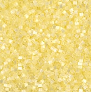 Miyuki Delicas 11/0 - Light Yellow Silk Satin