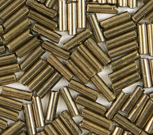 Bugle Beads 6mm - Metallic Lt Bronze