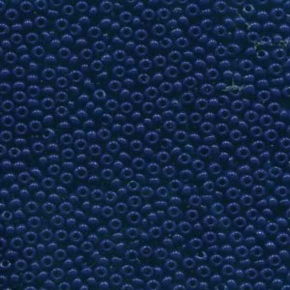 Preciosa 11/0 Seed Beads Opaque Navy Blue