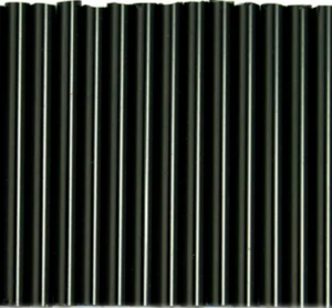 Bugle Beads 30mm - Opaque Black