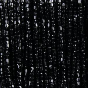 9/0 3 Cut - Opaque Black