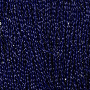 Preciosa 13/0 Charlotte True Cut Beads, Dark Royal Blue