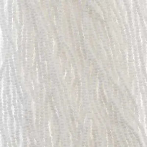 Preciosa 13/0 Charlotte True Cut Beads, Opaque White
