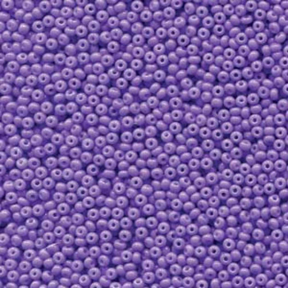 Preciosa 11/0 Seed Beads Opaque Plum Solgel