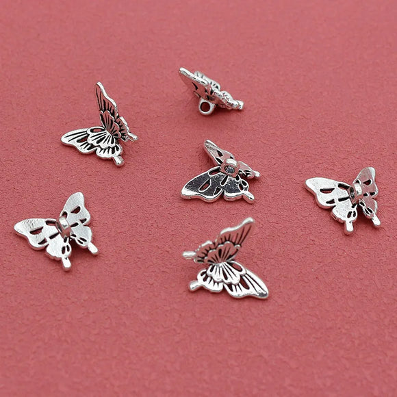 14mm x 15mm Butterfly Charm