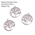 16mmx18mm Silver Tree Of Life