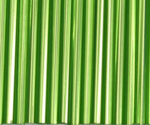 Bugle Beads 30mm - Silverlined Chartreuse