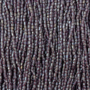 9/0 3 Cut - Transparent Dark Amethyst Luster