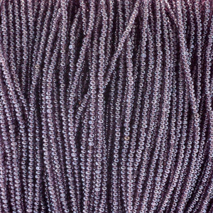 Preciosa 13/0 Charlotte True Cut Beads, Transparent Light Amethyst Luster