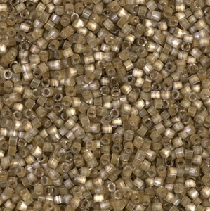 Miyuki Delicas 11/0 - Variegated Taupe Silk Satin
