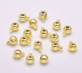 Stopper Crimps- 20pc KC Gold
