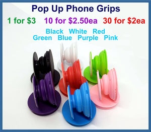 Pop Up Phone Grips
