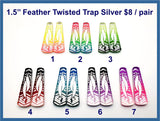 1.5" Feather Twisted Trap