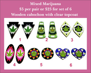 1'' to 1.5'' Mixed Marijuana