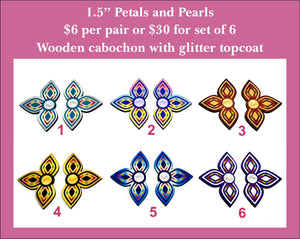 1.5'' Petals and Pearls