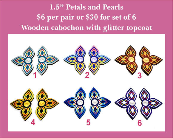 1.5'' Petals and Pearls